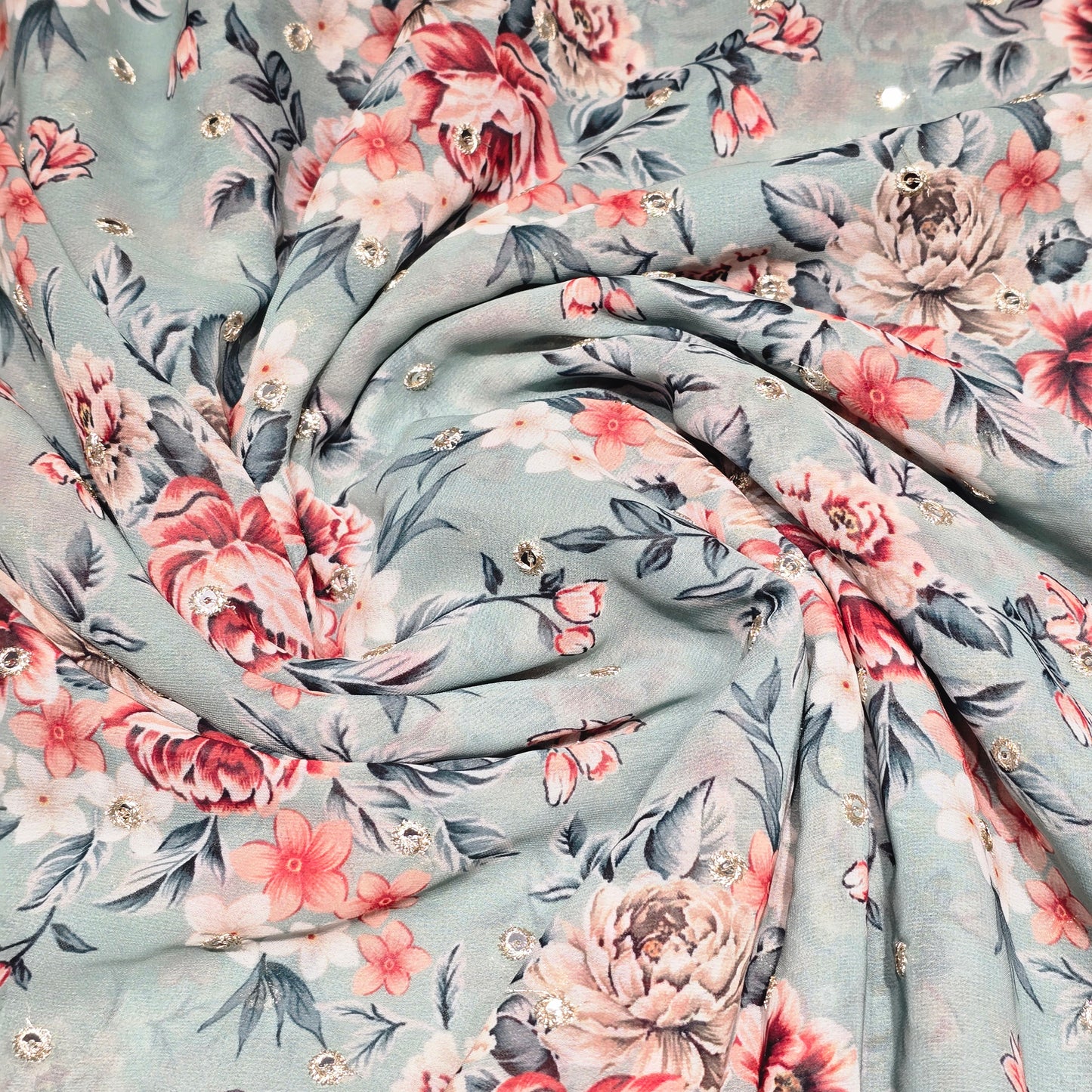 Georgette Digital Print Fabric