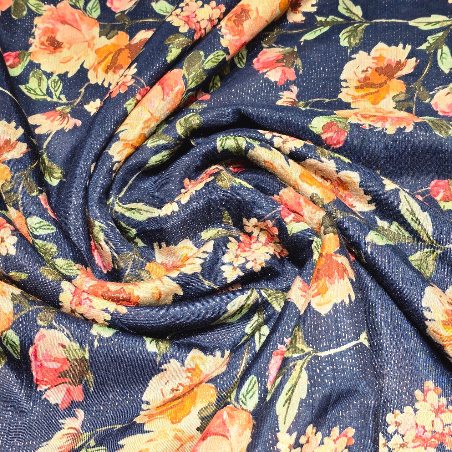 Muslin silk Fabric
