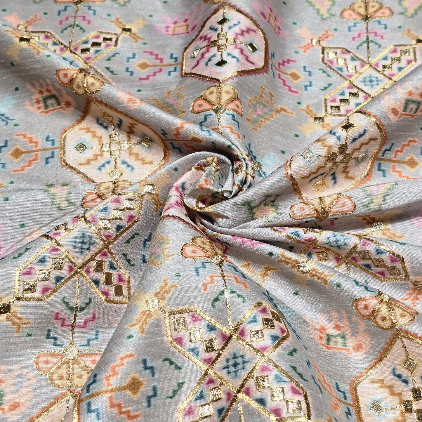 Raw Silk Fabric