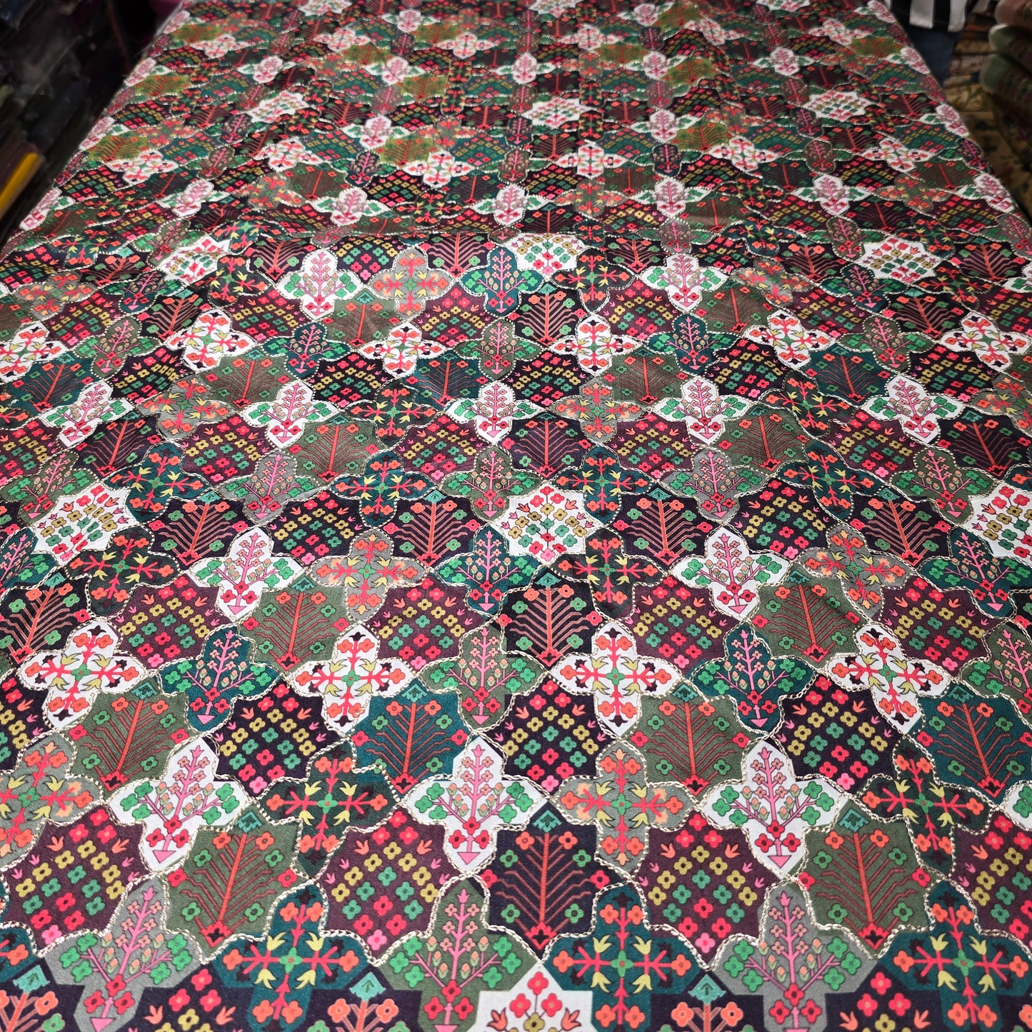 Raw Silk Fabric