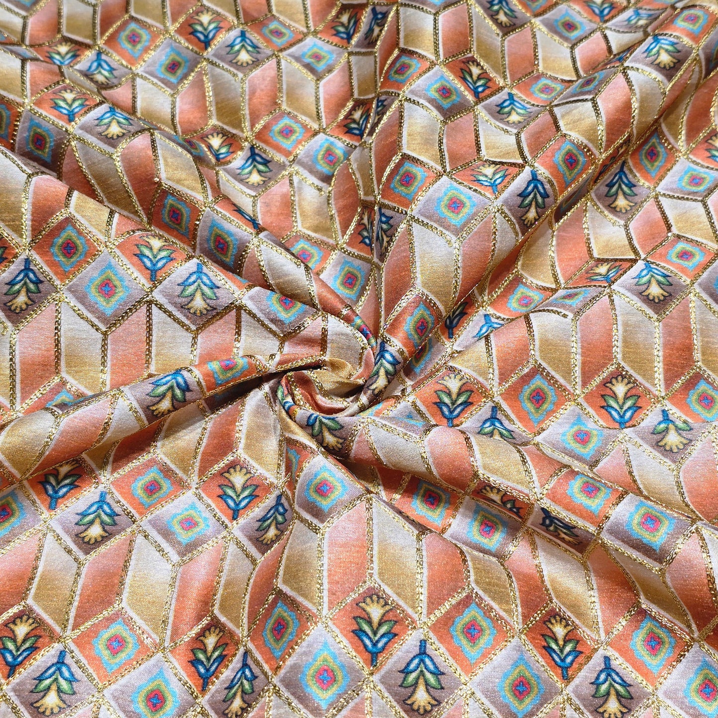 Raw Silk Fabric