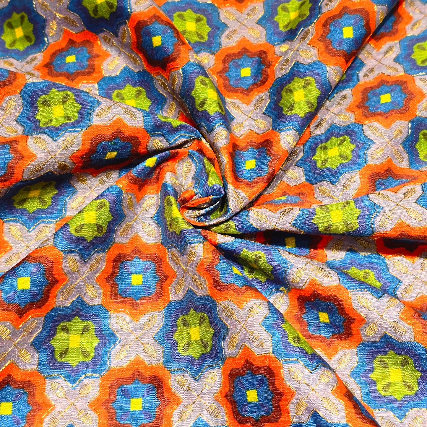 Raw Silk Fabric
