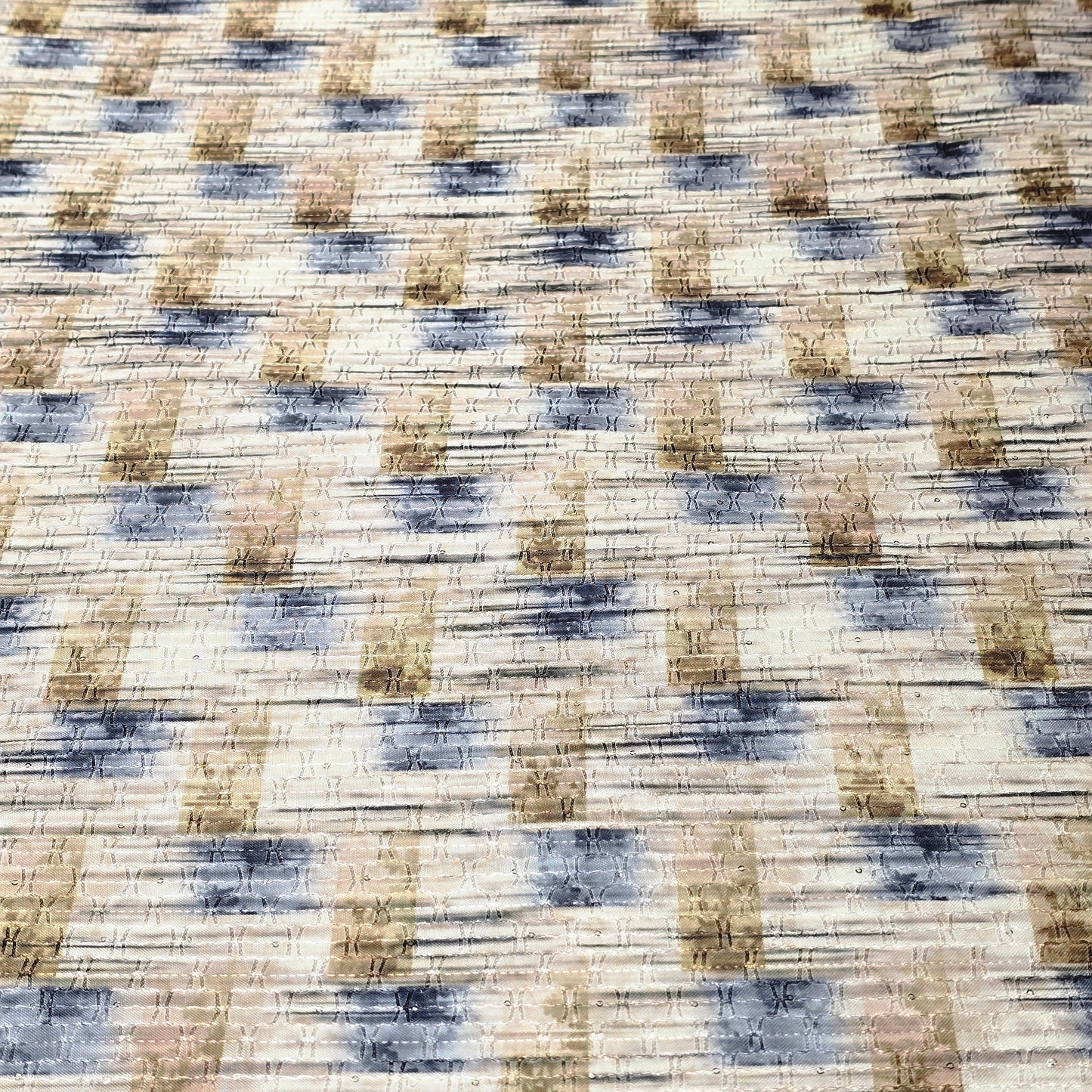 Rayon Embroidered Fabric