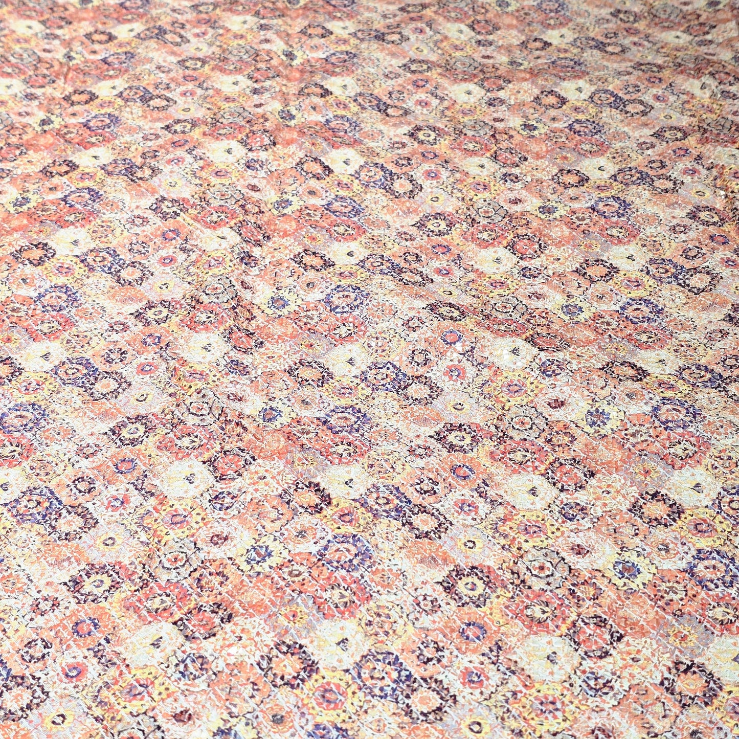 Rayon Embroidered Fabric
