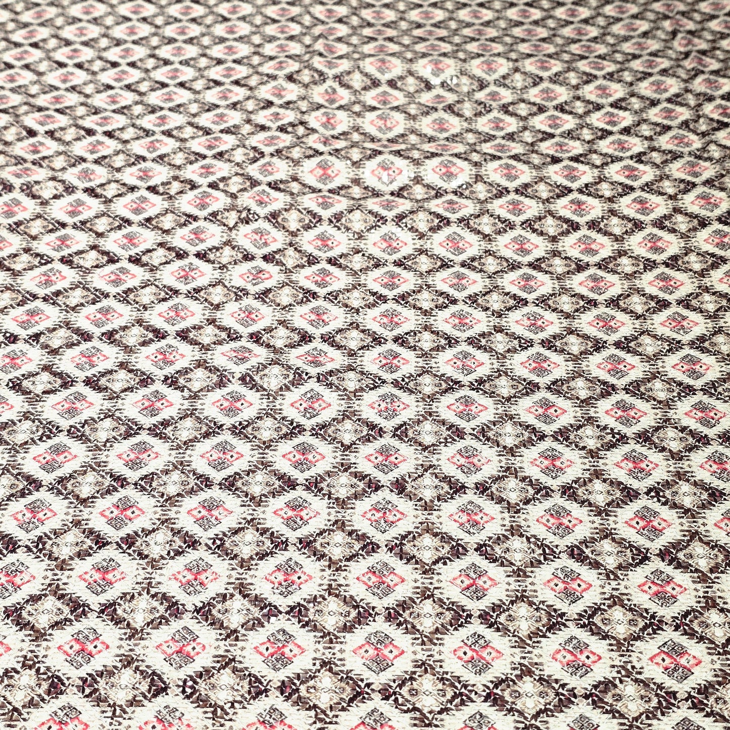Rayon Embroidered Fabric