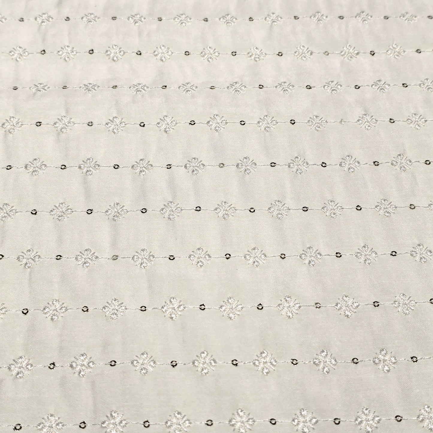Roman Silk Embroidered Fabric