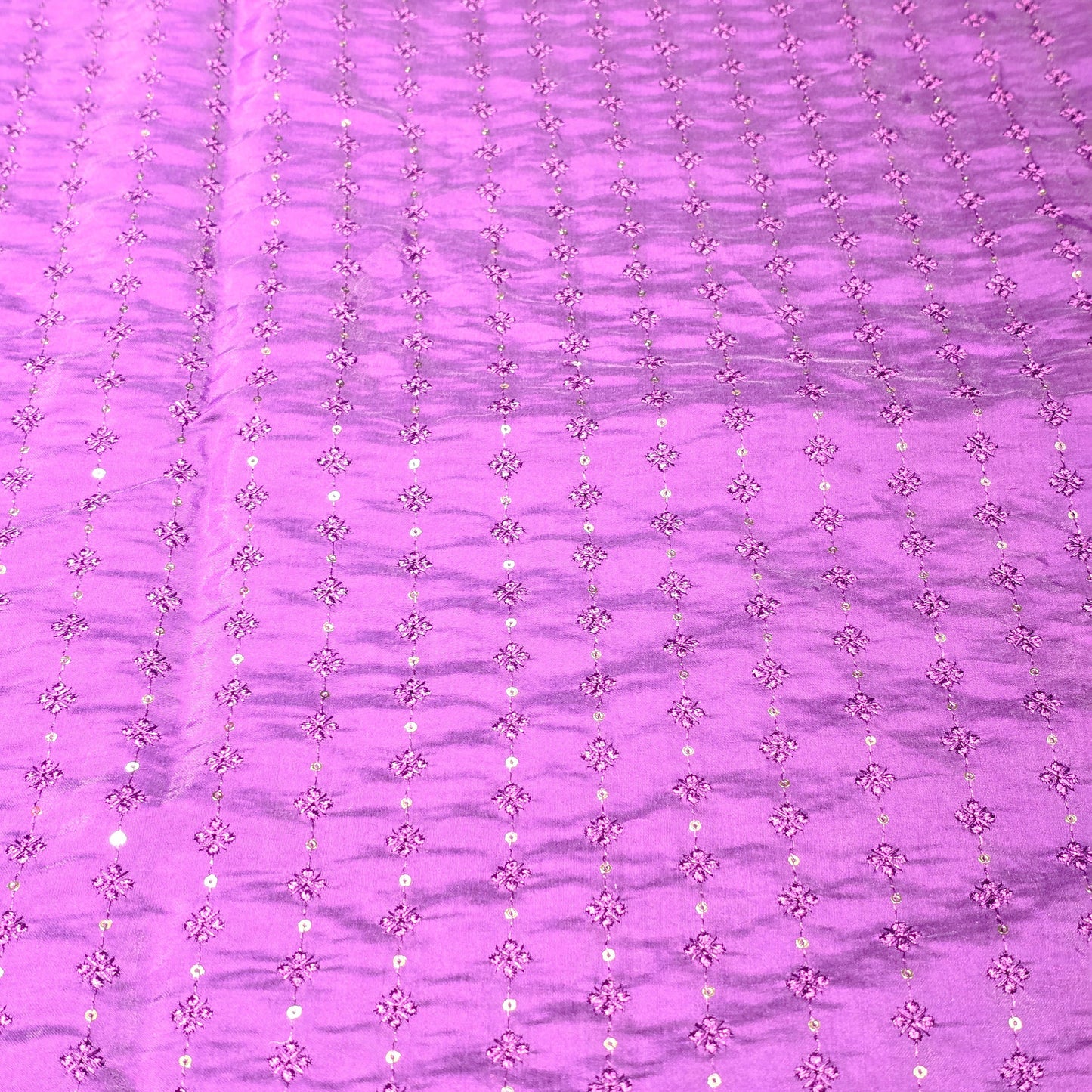 Roman Silk Embroidered Fabric