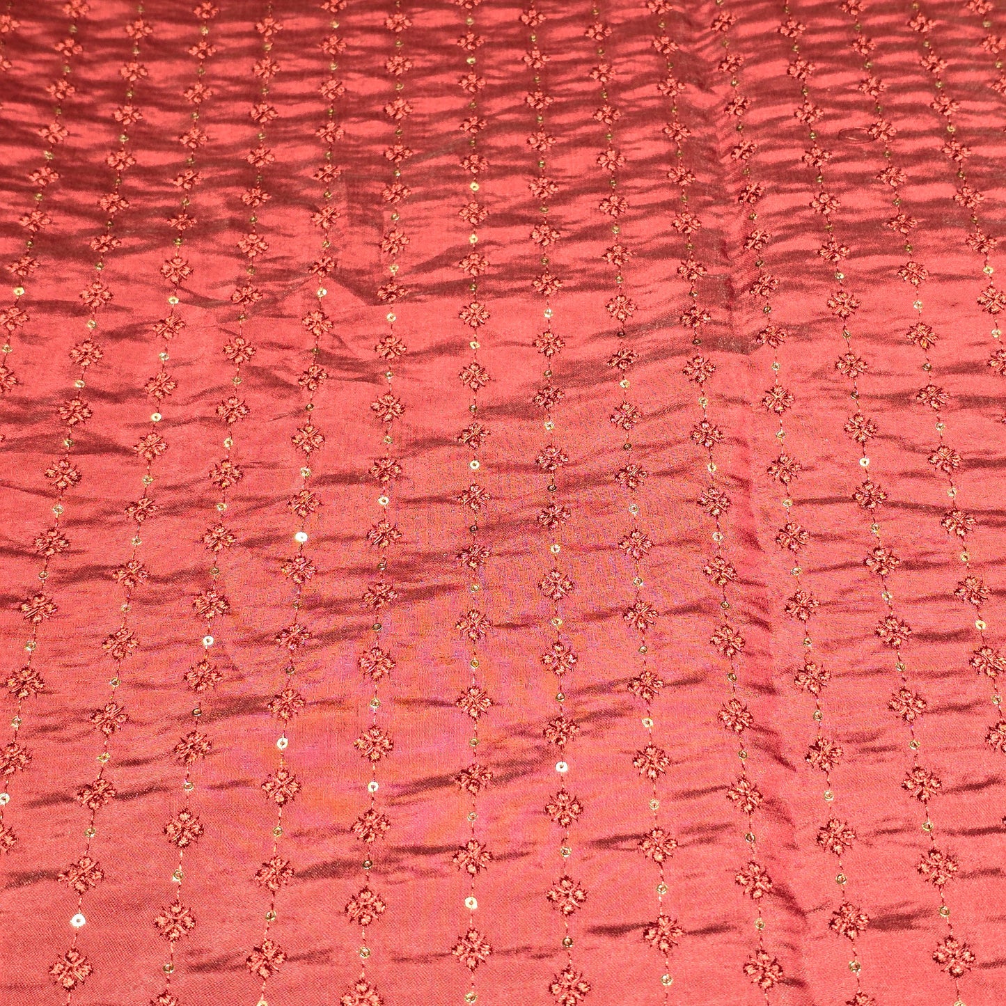 Roman Silk Embroidered Fabric