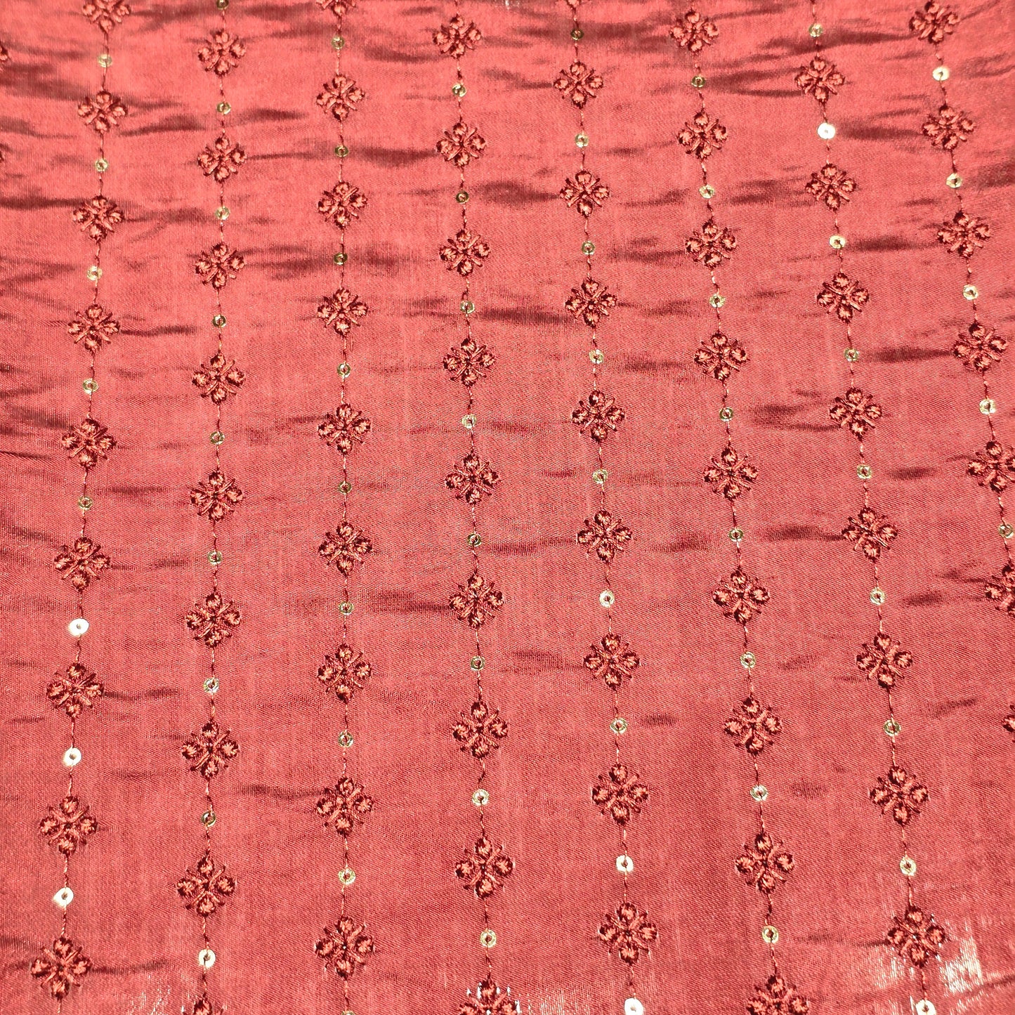 Roman Silk Embroidered Fabric
