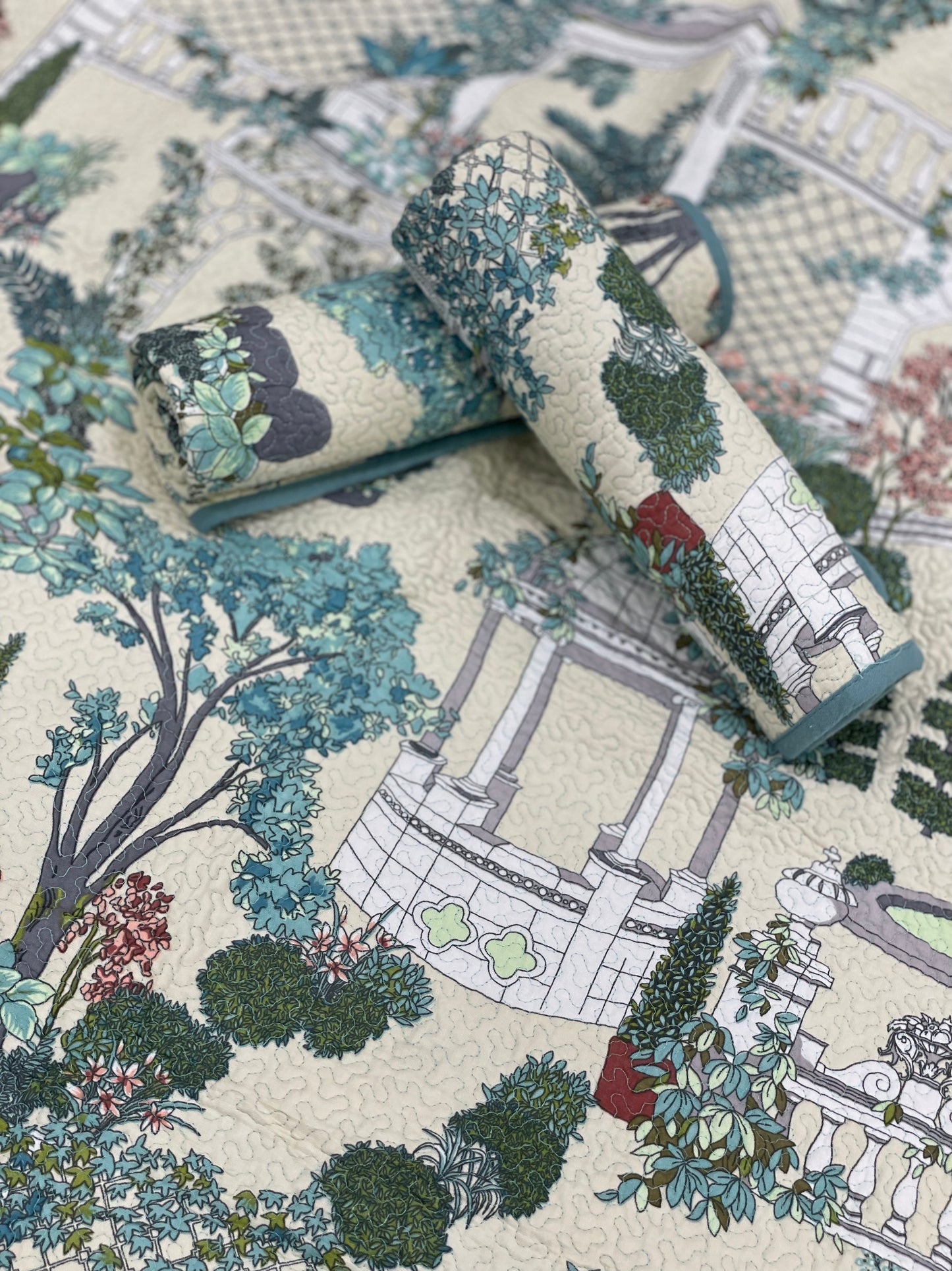 Pure Cotton bedspread with 2 Pillow case