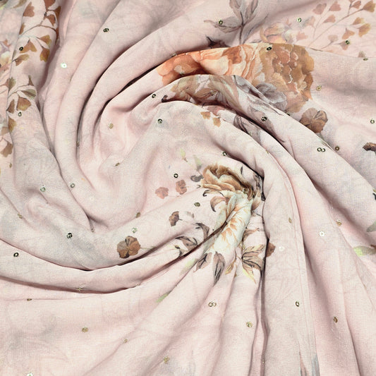 Georgette Digital Print Fabric