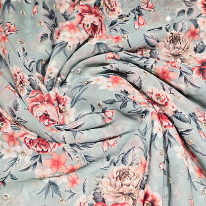 Georgette Digital Print Fabric