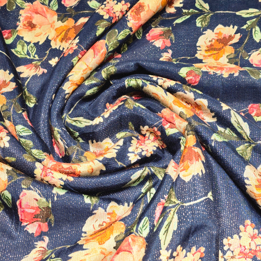 Muslin silk Fabric