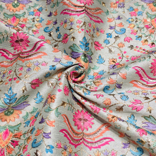Raw Silk Fabric