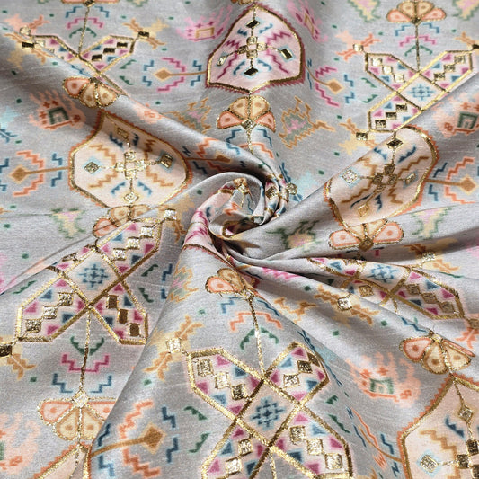 Raw Silk Fabric