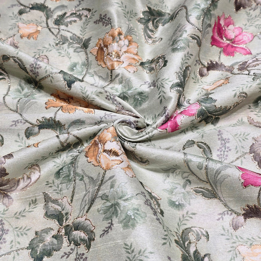 Raw Silk Fabric