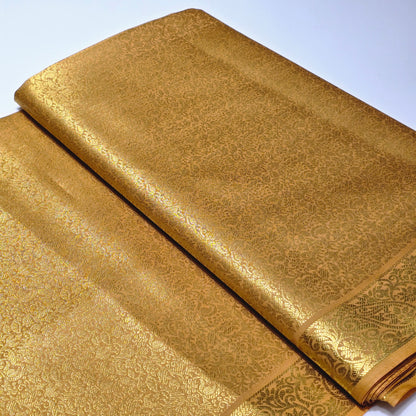 Art Silk Brocade with Border – 36" Width