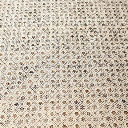 Poly Cotton Embroidered Fabric