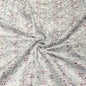 Poly Cotton Embroidered Fabric