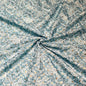 Poly Cotton Embroidered Fabric