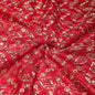 Shimmer Net Embroidered Fabric