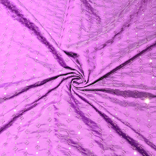 Roman Silk Embroidered Fabric