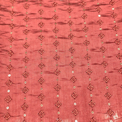 Roman Silk Embroidered Fabric